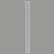 Стеклянная колба для колпачковых колонн Д58-750